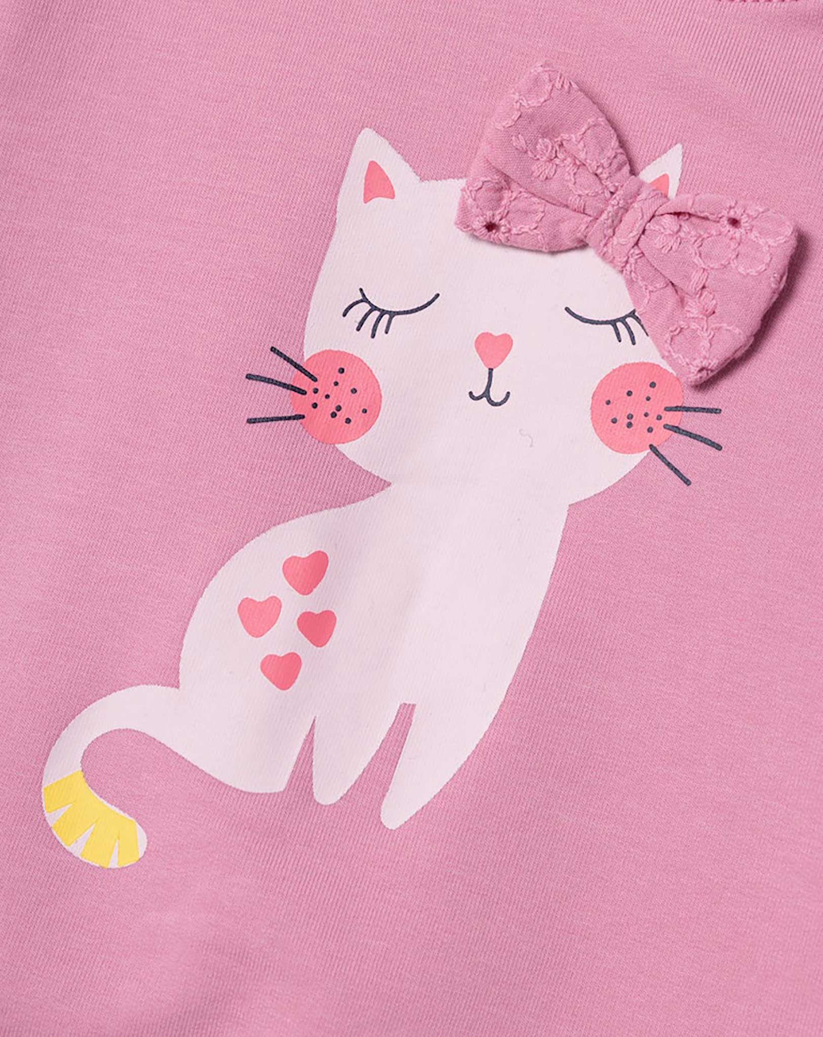 Sweatshirt NBFDIAMIN CAT in cashmere rose