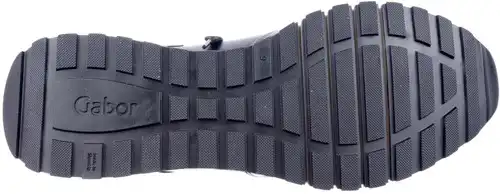 Gabor zwart combi 76.378.57 H - maat 9 sneaker zwart combi - maat 9 Calandschoen