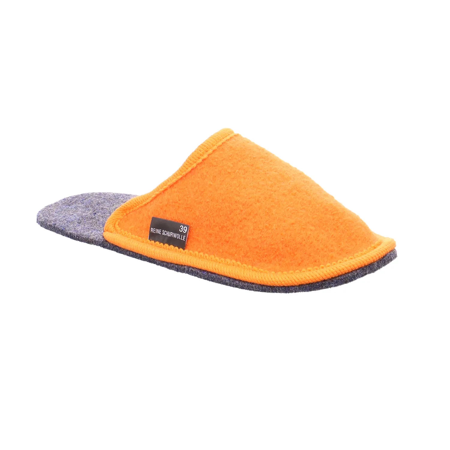 GOTTSTEIN Hausschuhe + Stiefelsocken Orange Textil
