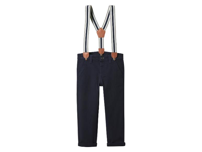 Kinder broek met bretels - Slim fit