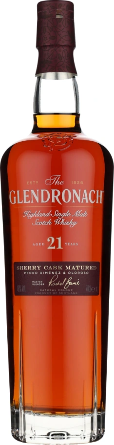 GLENDRONACH 21 YEARS SHERRY CASK 70CL