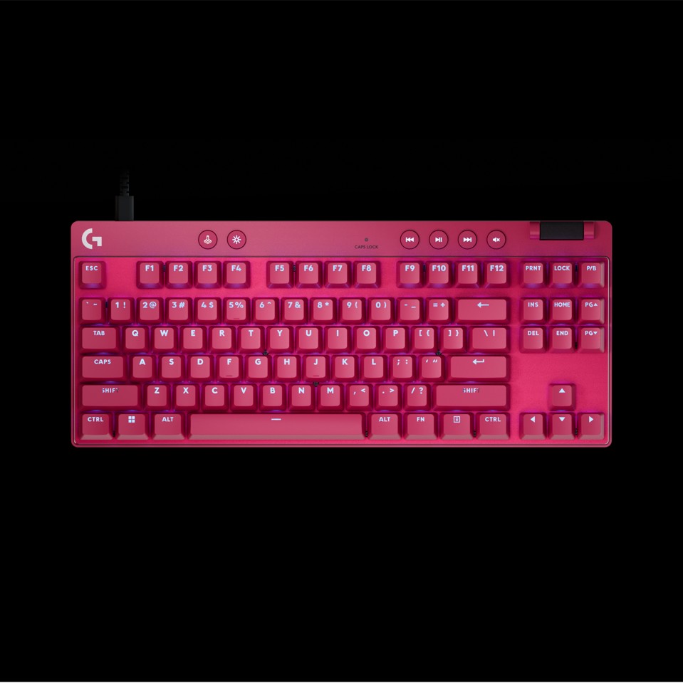 Logitech G - PRO X TKL RAPID tenkeyless gaming keyboard