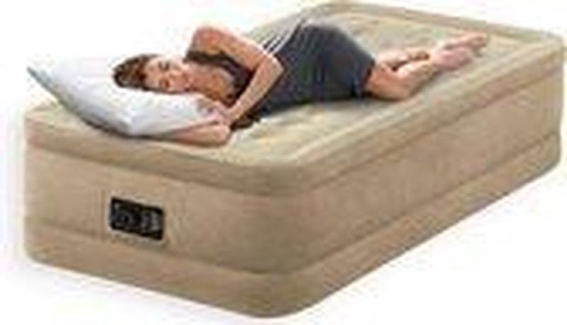 Intex Ultra Plush Twin Luchtbed - 1-persoons - 191x99x46 cm
