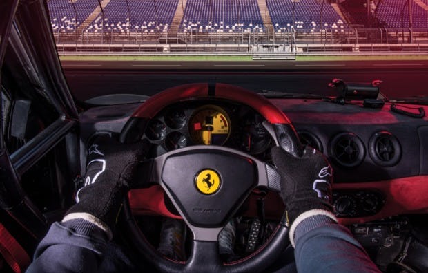 Ferrari Rennwagen selber fahren Schönwald