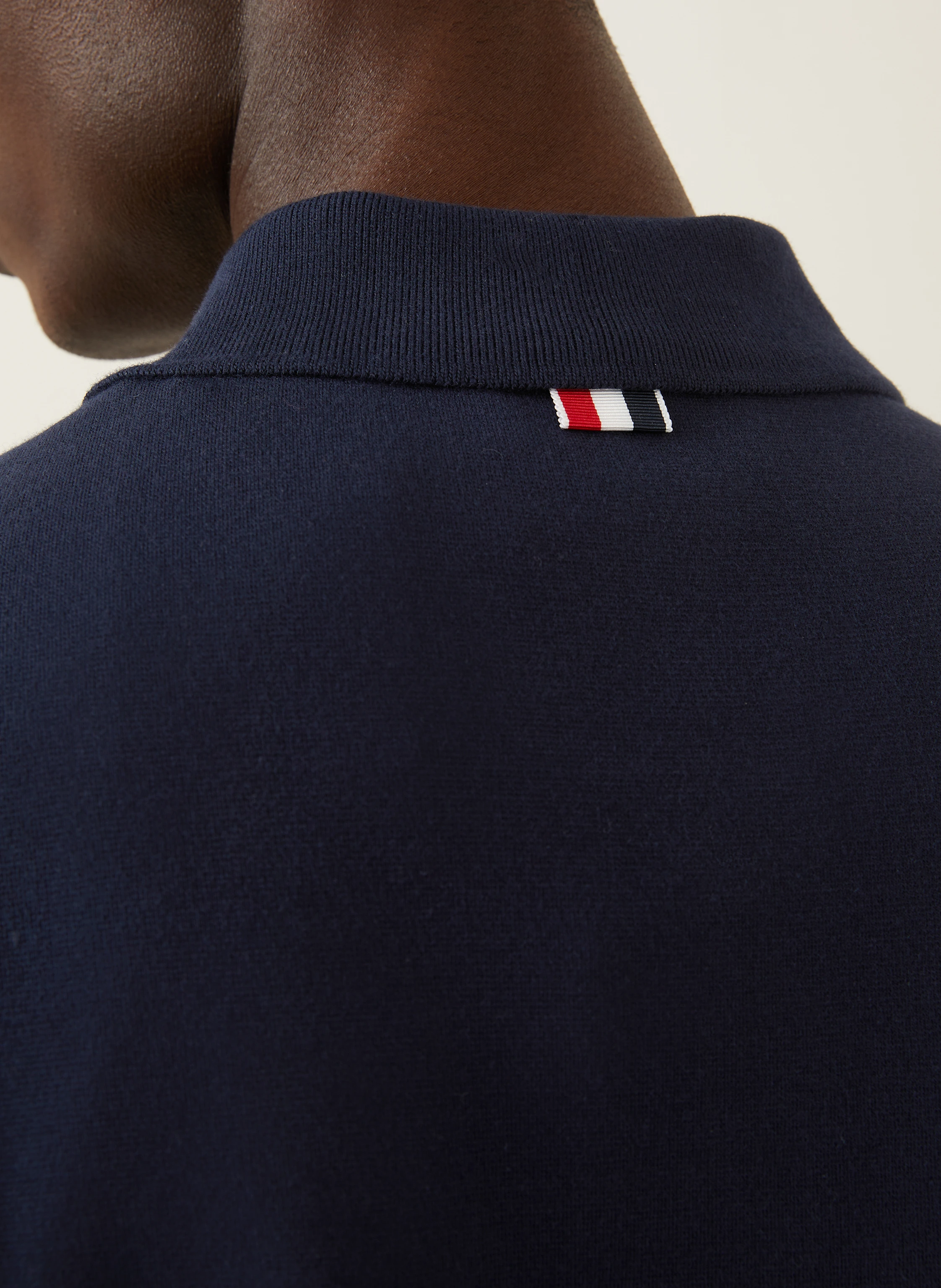 THOM BROWNE. Jersey-Poloshirt