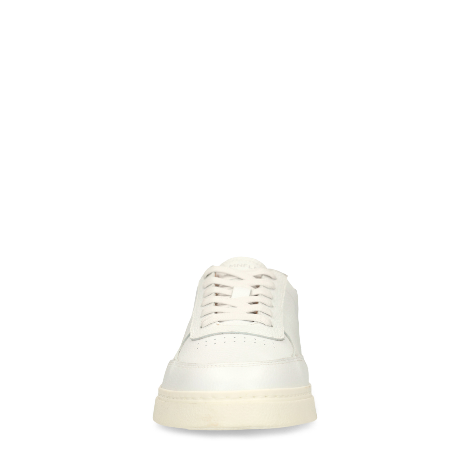 Witte leren sneakers
