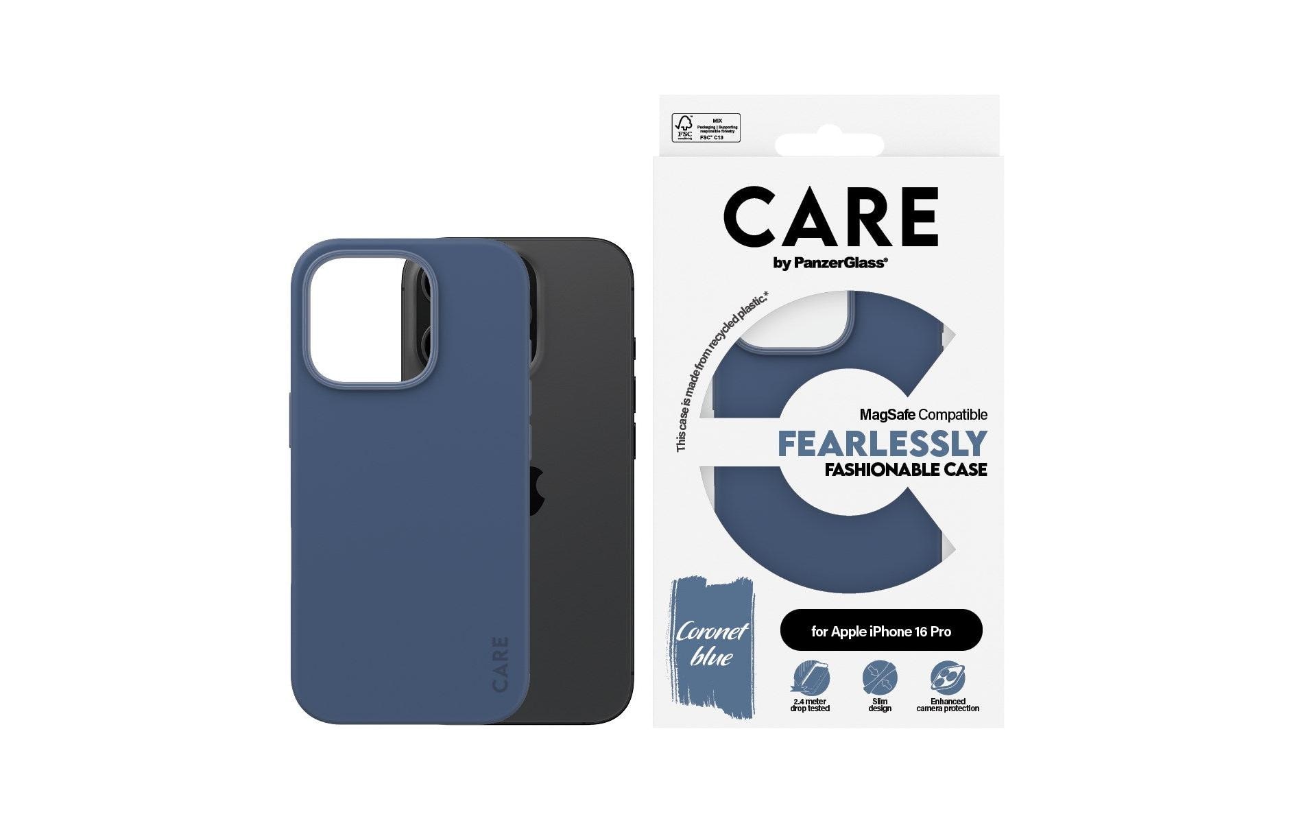 Back Cover Fashion iPhone 16 Pro BlauSchutzhülle für das Apple iPhone 16 Pro