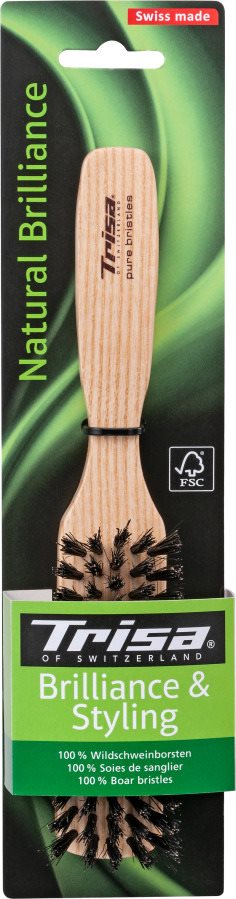 TRISA Natural Brilliance Haarbürste<br>1 Stück, M