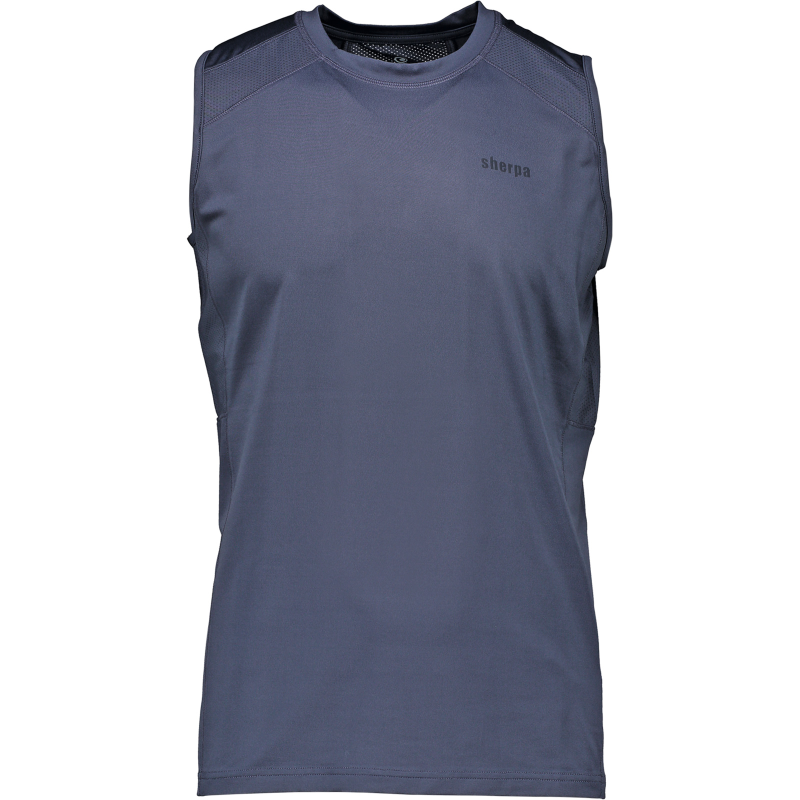 Sherpa Gocha Hr Tanktop M, mittelblau, M