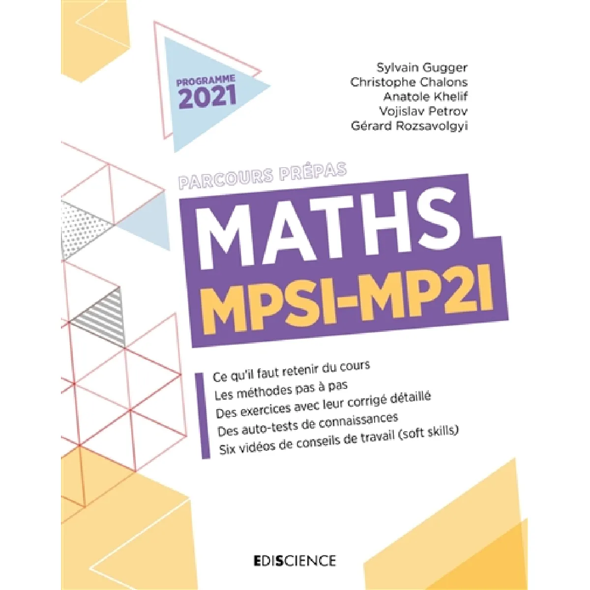 Maths MPSI, MP2I : parcours prépas : programme 2021 · Occasion