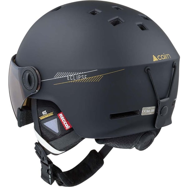 Casque de ski CAIRN ECLIPSE RESCUE PHOTOCHROMIC MAT BLACK