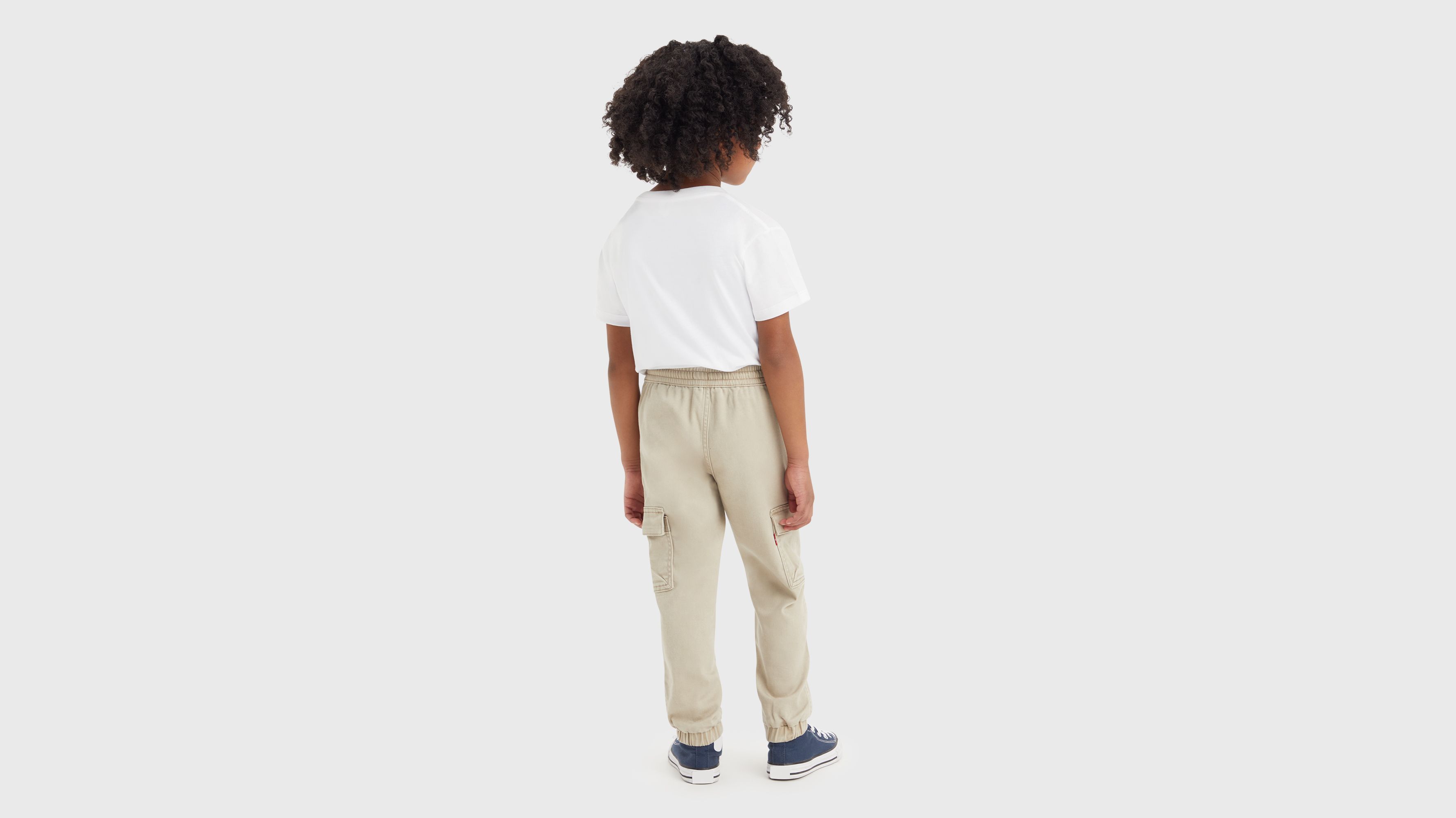 Enfant cargo jogger cargo Relaxed Dobby - Oxford Tan - Beige