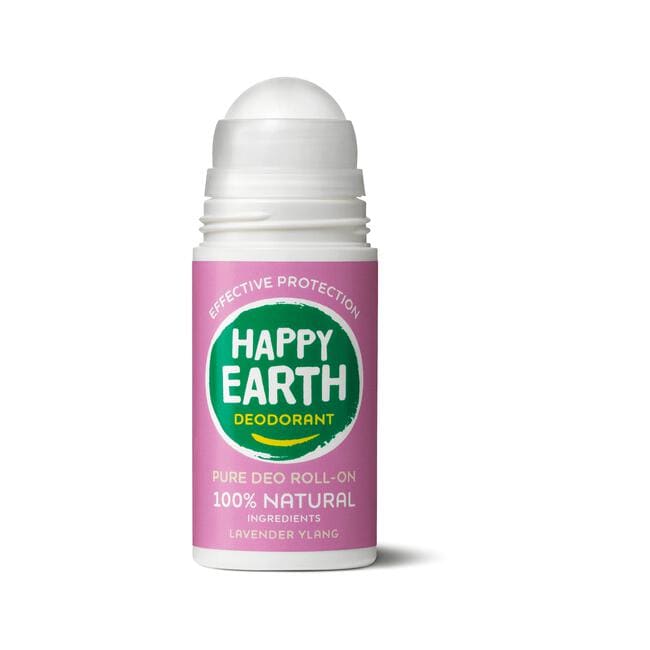 Happy Earth 100% Natuurlijke Deodorant Roller Lavender Ylang 75 ml