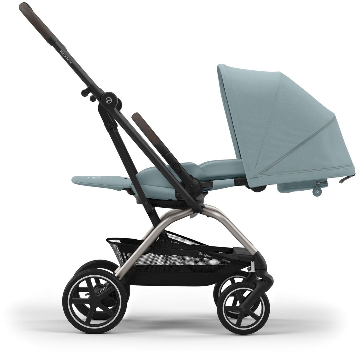 CYBEXCYBEX   Eezy S Twist+ 2 taupe stormy blue light blue