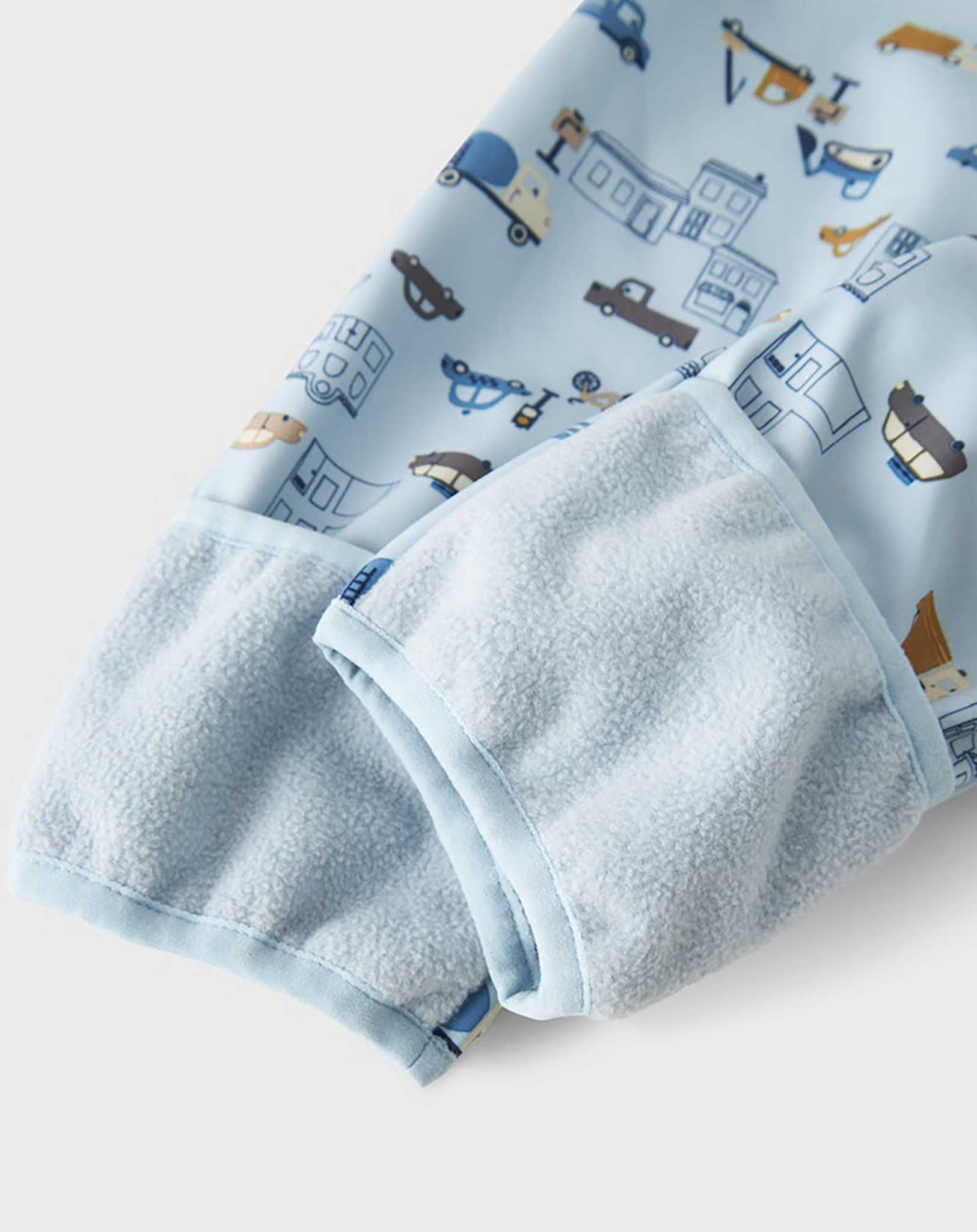 Softshelloverall NBMALFA08 SMALL CITY  in celestial blue