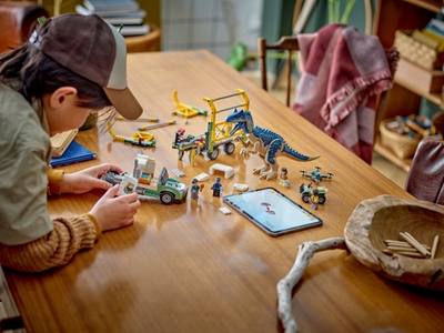 LEGO Dinosaurusmissies: Allosaurus transporttruck (76966)