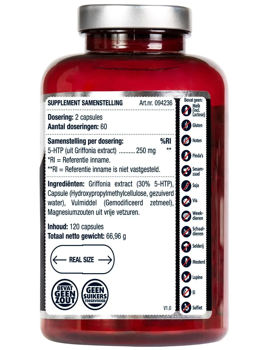 5-HTP 250 mg 120 capsules