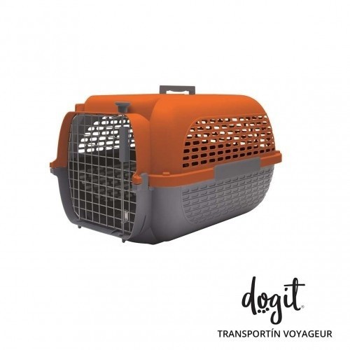 Transportadora para animais de estimação Dogit Pet Voyageur, laranja