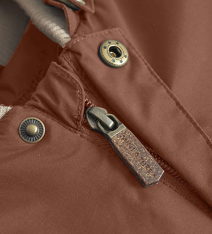 Mini A Ture Winterjacke - Matwally Fleece - Rootbeer Brown
