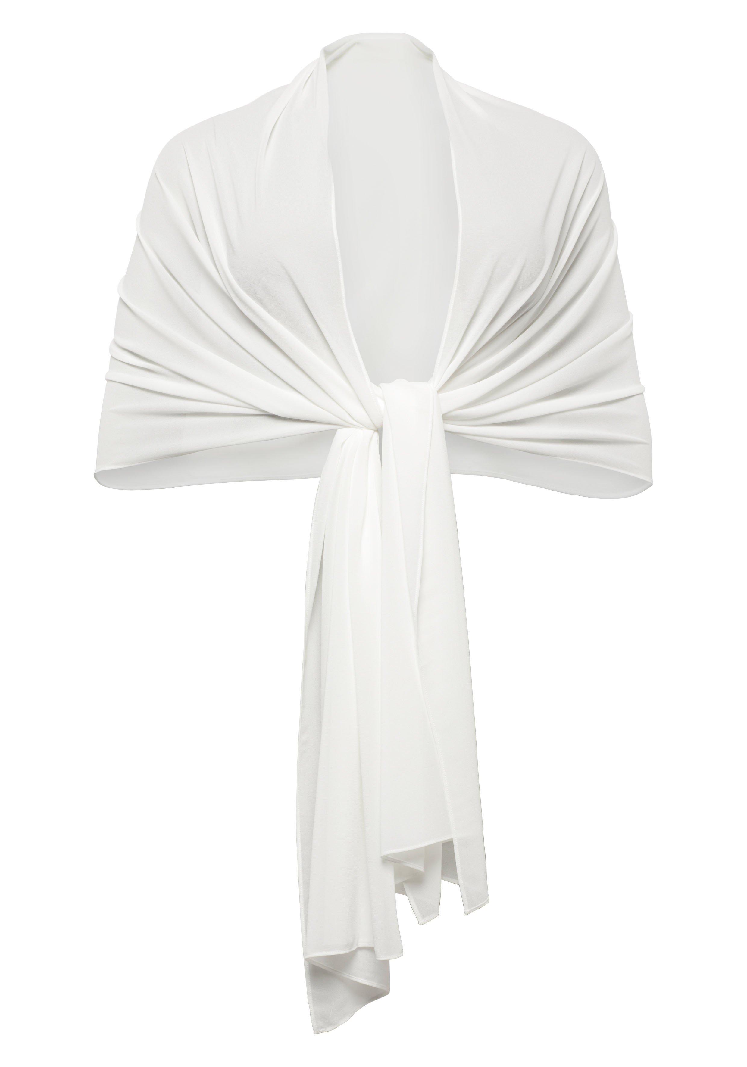 Stola aus fließendem Chiffon