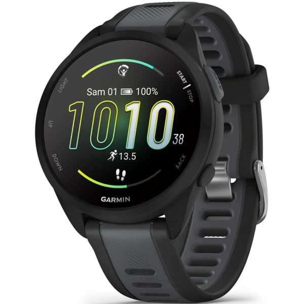 Montre cardio GPS GARMIN FORERUNNER 165 MUSIC BLACK/SLATE GREY