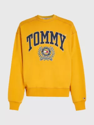 Moletom College Boxy Fit com Logo
