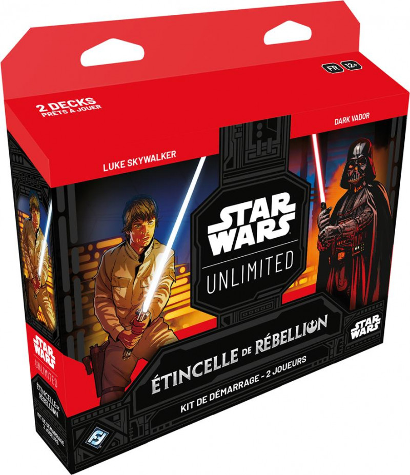 Star Wars : Unlimited - Étincelle de rébellion - Kit de démarrage 2 joueurs
