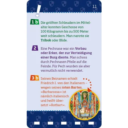 Tessloff WAS IST WAS Quiz Ritter und Burgen