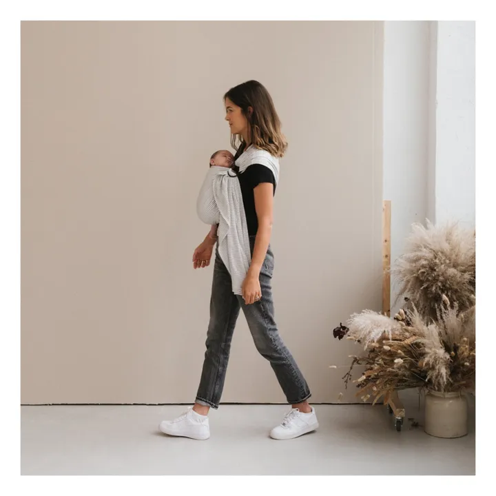 Studio Romeo Echarpe de portage en coton bio | Blanc