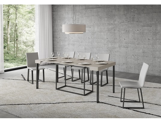 ITAMOBY - Console extensible nordica 90x40/300cm cachemire