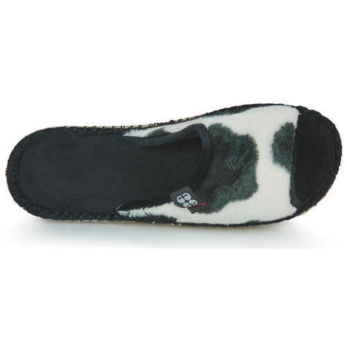 Art of Soule - COSY CLAQUETTES - Noir / Blanc