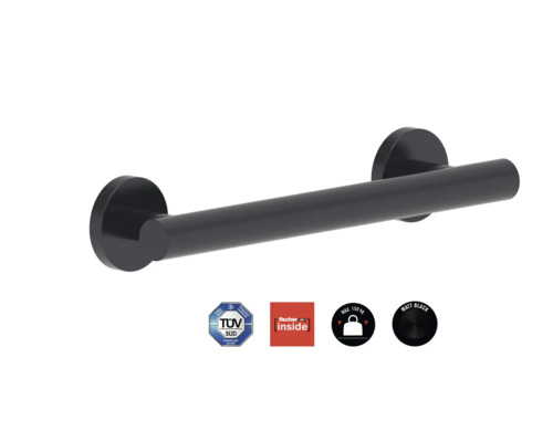 REIKA Comfort veiligheidsgreep 30 cm mat zwart