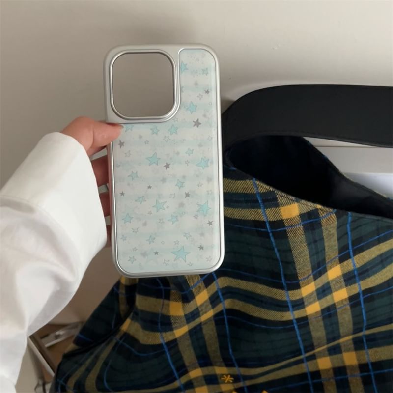 Elliure - Star telefoonhoesje - iPhone 16 Pro Max / 16 Pro / 16 Plus / 16 / 15 Pro Max / 15 Pro / 15 Plus / 15 / 14 Pro Max / 14 Pro / 14 Plus / 14 / 13 Pro Max / 13 Pro / 13 / 13 Mini