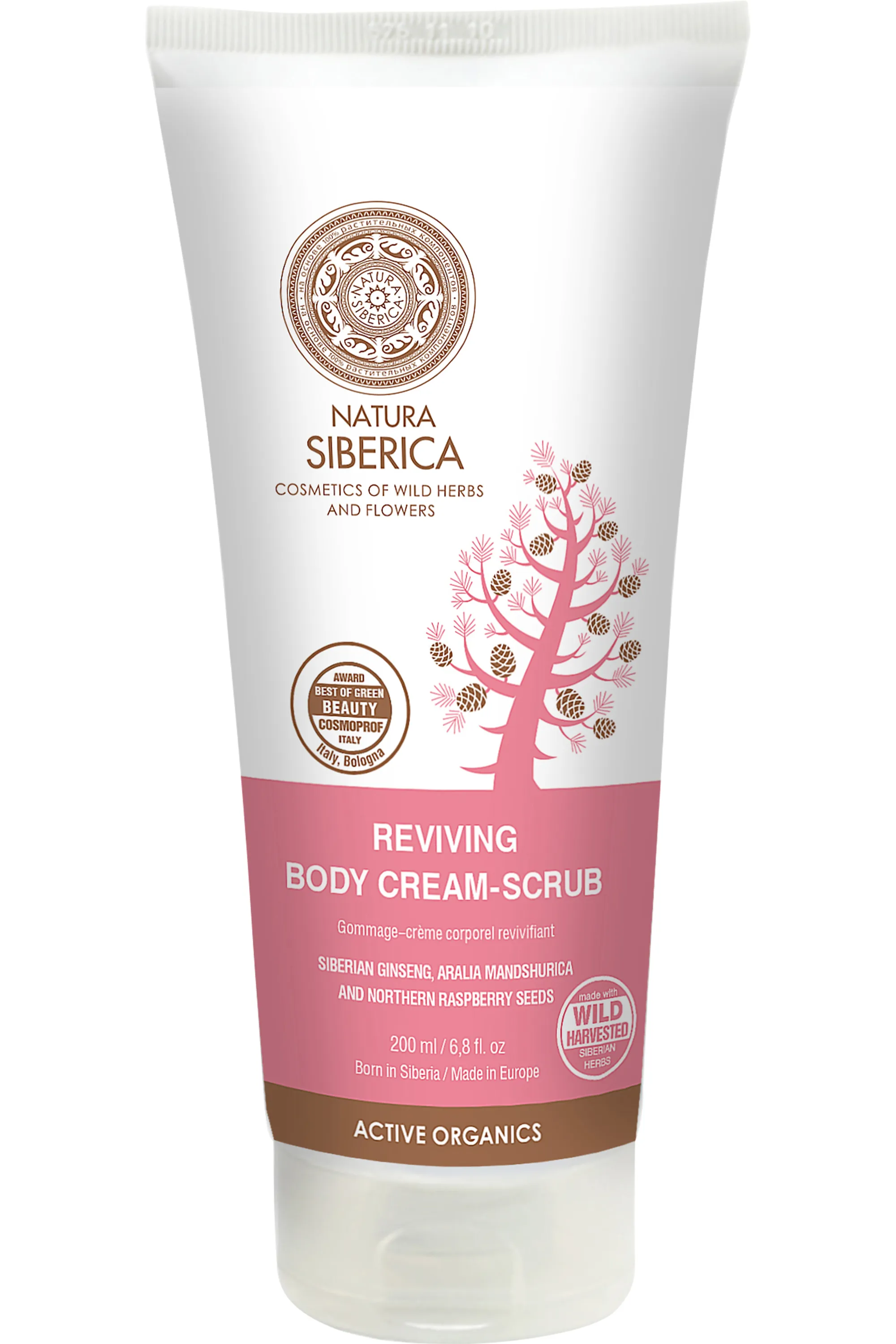 Natura Siberica Gommage Crème Revitalisant pour le Corps-200 ml