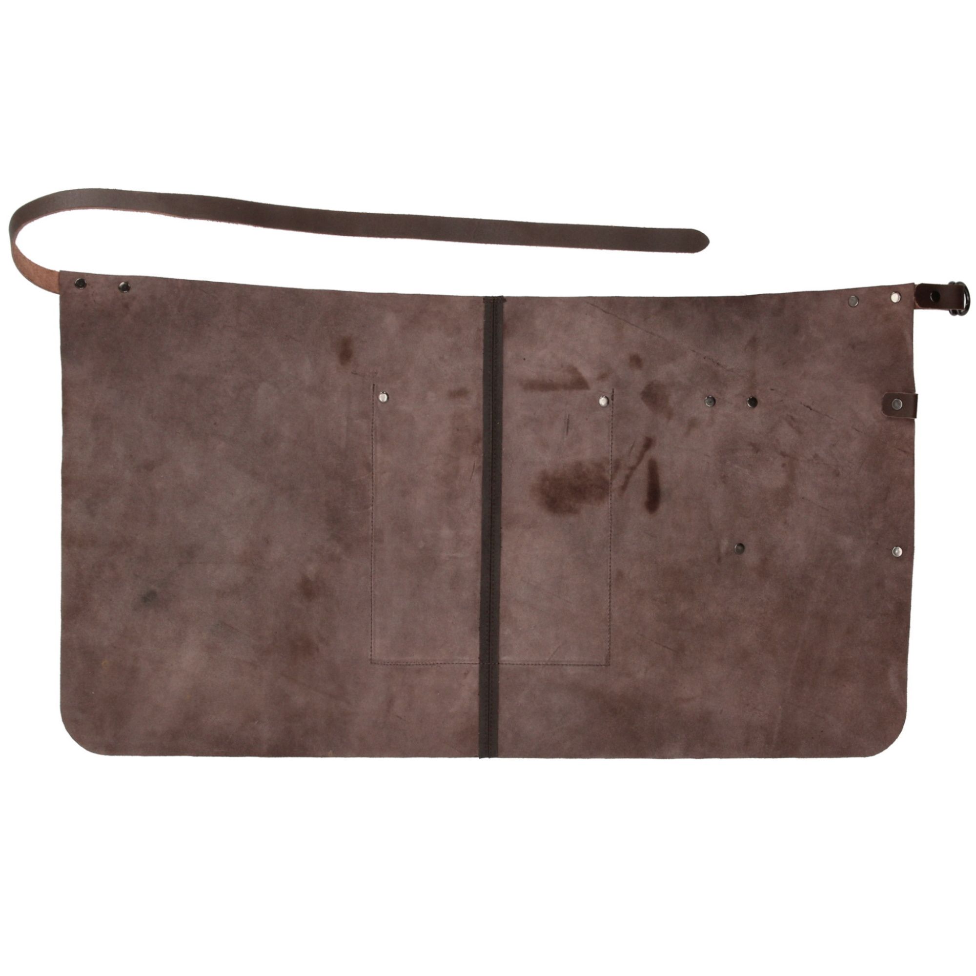 Hide & Stitches Barbecue / Grill Schort Donkerbruin