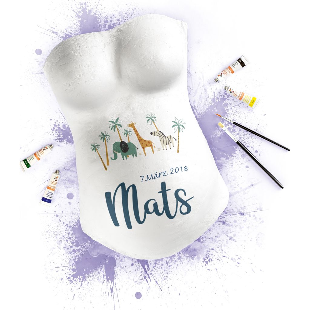 reerreer   Mama Babybauch Gipsabdruckset