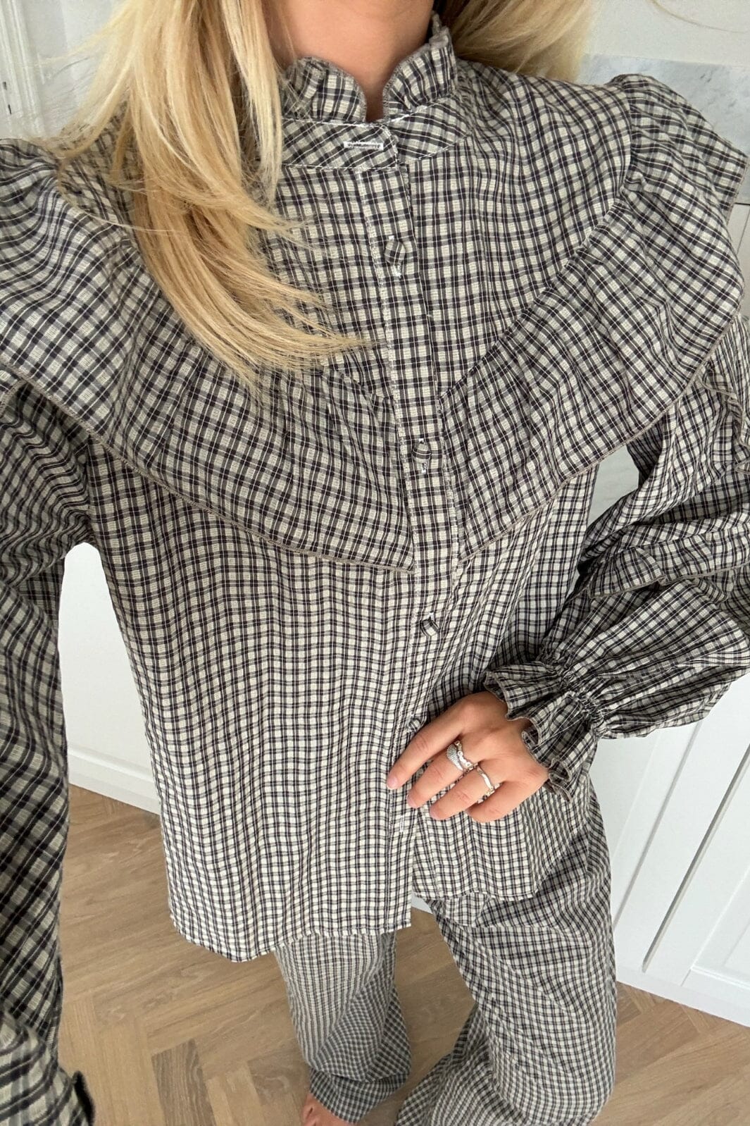 BYIC Isaic Shirt bsc black small check