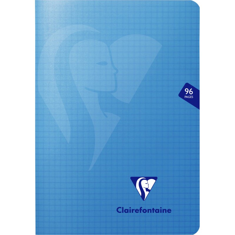 Carnet piqué Clairefontaine Mimesys 14,8 x 21 cm assorti aléatoire 5 x 5 - 96 pages