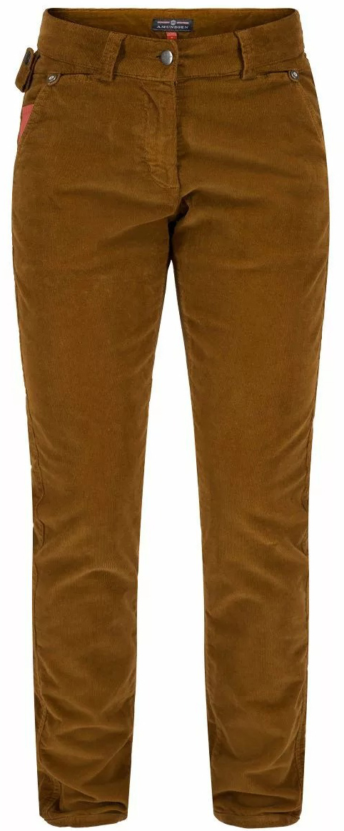 Fjordcord Slacks Dame 650/Camel