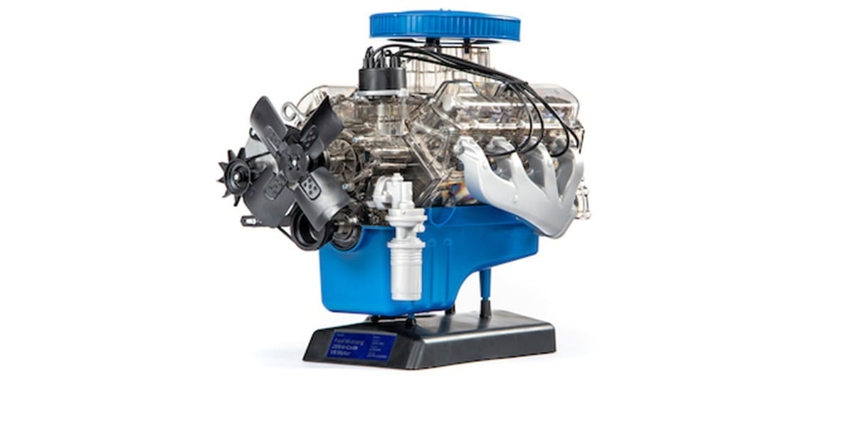 FranzisFord Mustang V8-motor Modelbouw  (Schaal 1:4)