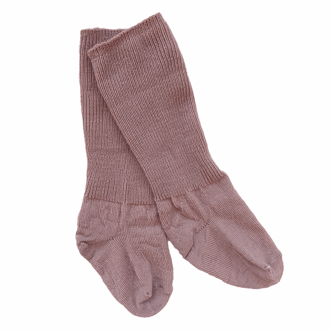 Non Slip Socks Wool Rose Blush - GoBabyGo - Rumpetroll