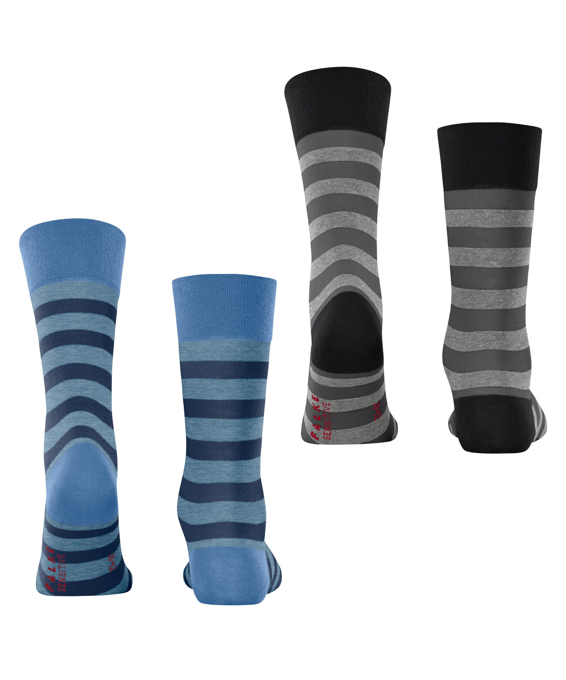 FALKE| Herren Socken Sensitive Mapped Line 2-Pack