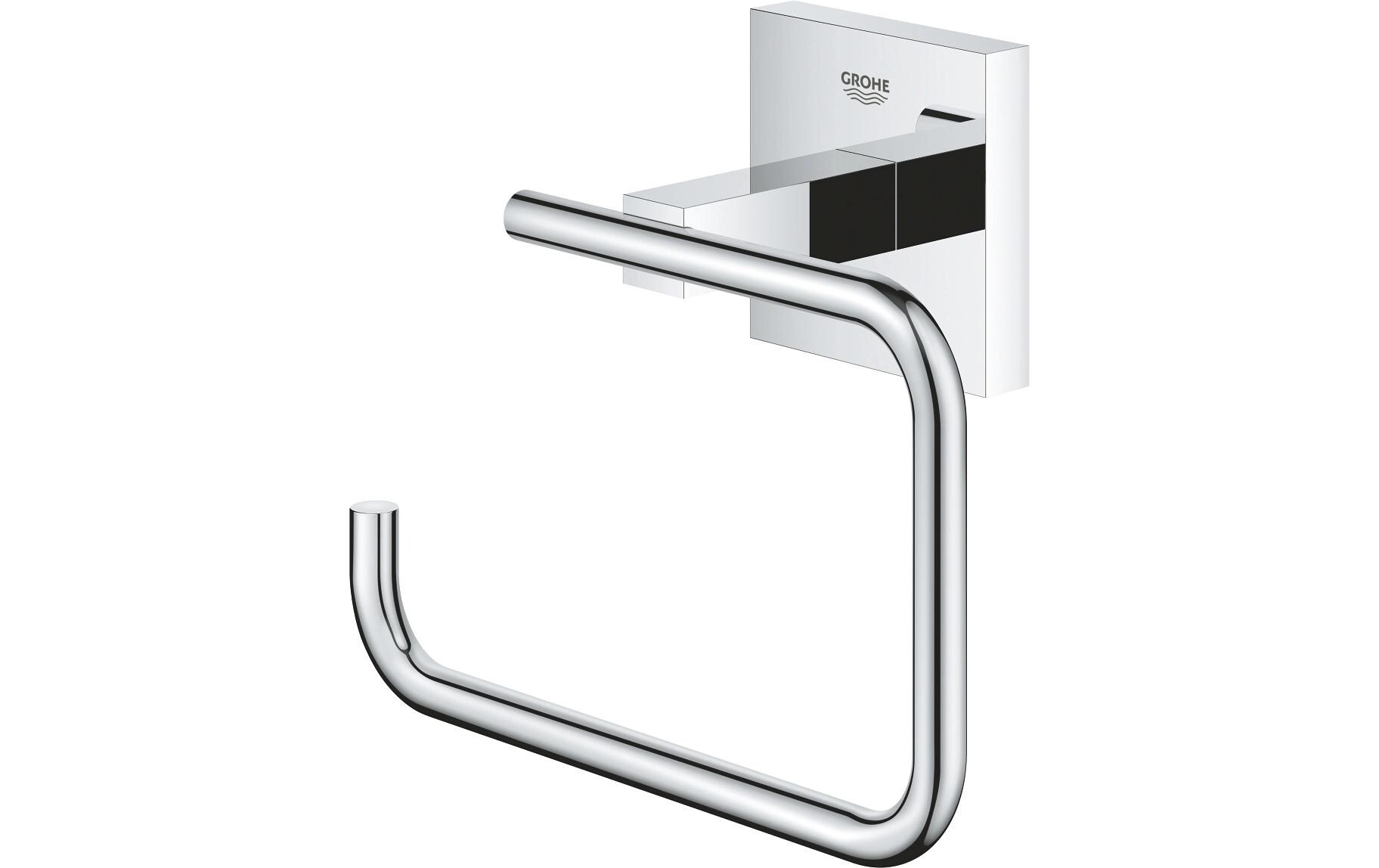 Toilettenpapierhalter Start Cube ChromWC-Papierhalter ohne Deckel