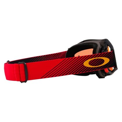 Masque cross Oakley AIRBRAKE MX RED FLOW ECRAN IRIDIUM 2023 - Rouge