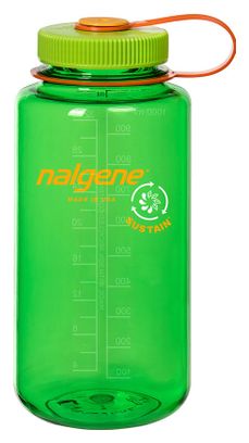 Bouteille Sustain Nalgene Grande Ouverture 1 L - Melon Ball