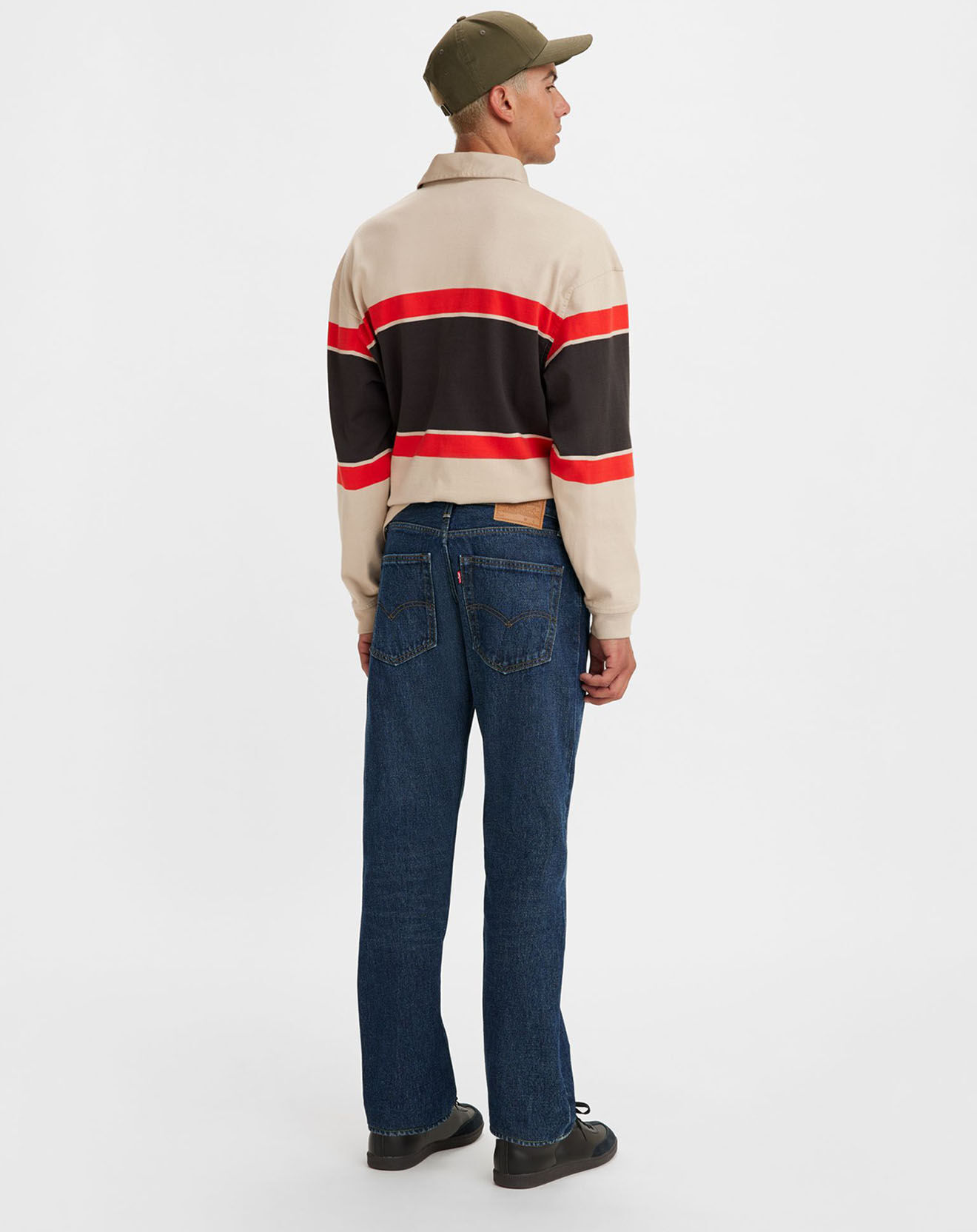 Levi's® Jean 551™ Z en Coton & Chanvre Authentic Straight bleu foncé
