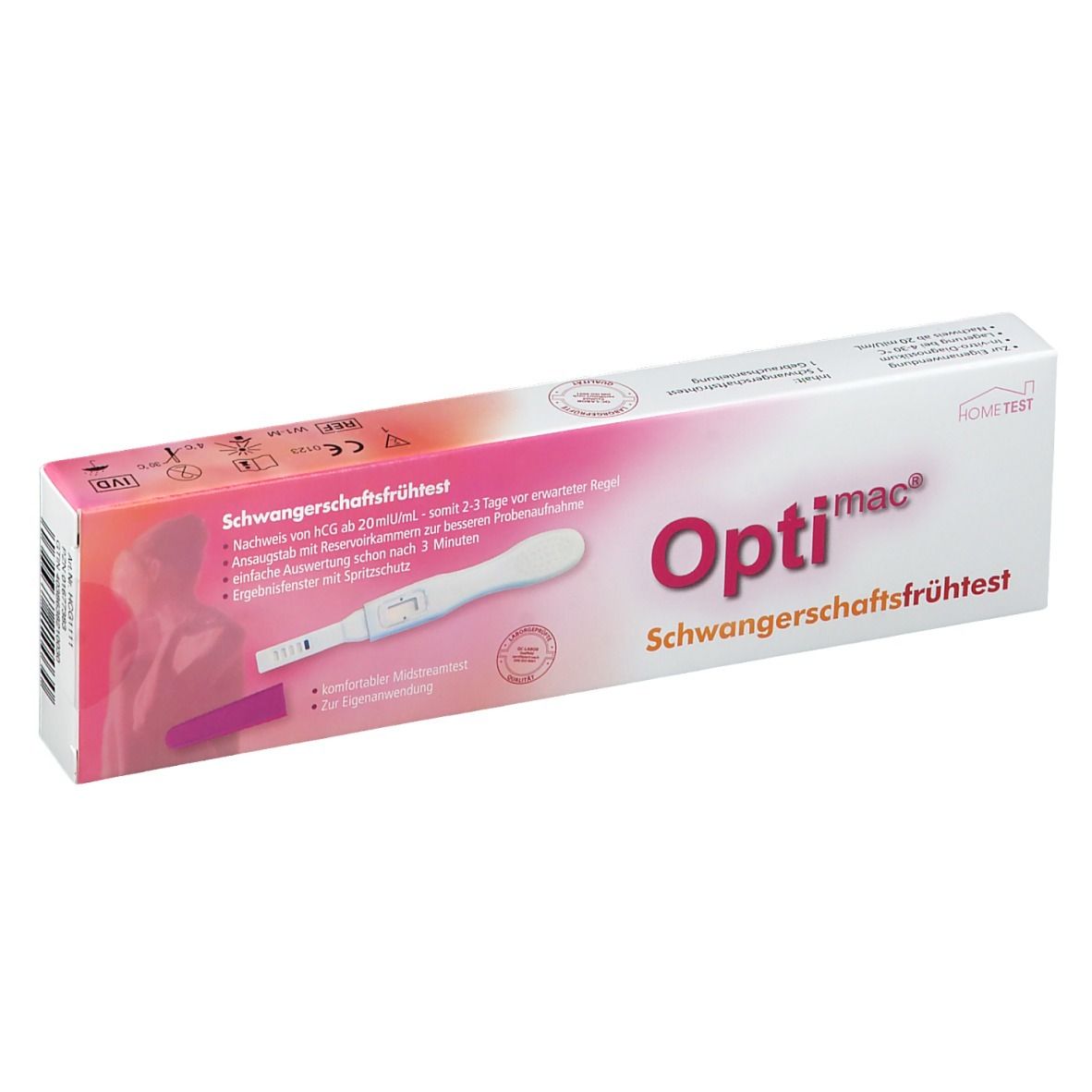Optimac® Schwangerschaftsfrühtest