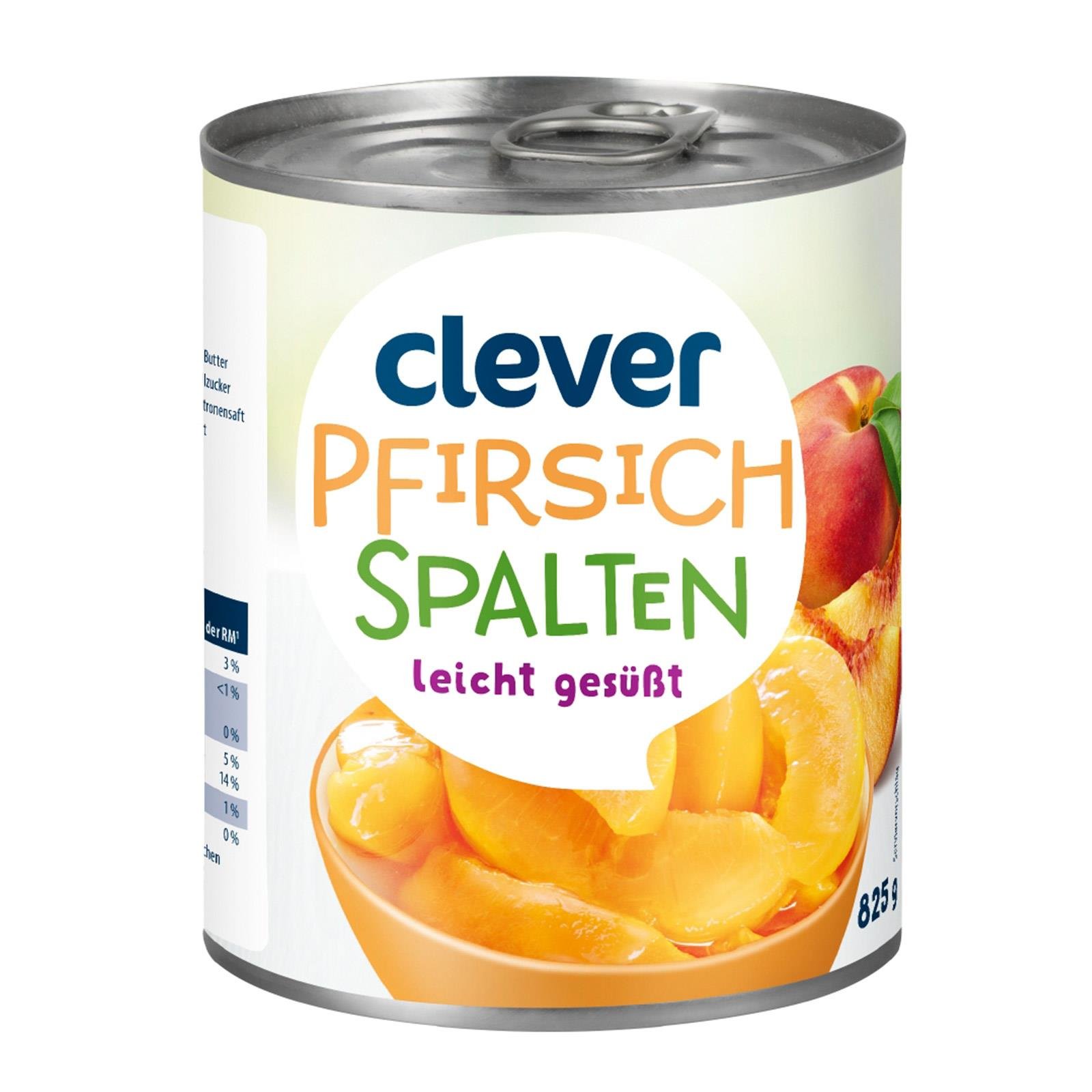 Clever Pfirsichspalten