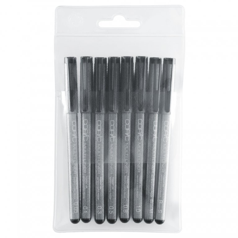 Copic Multiliner, 8er-Set