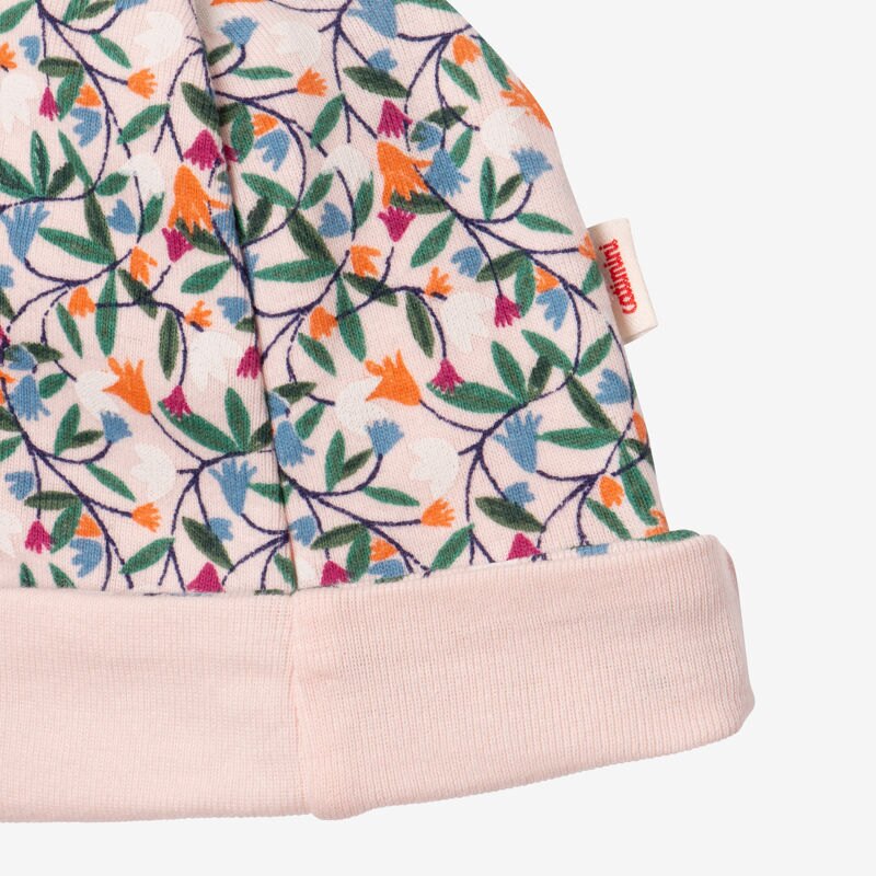 Bonnet bébé fille floral rose Catimini Rose